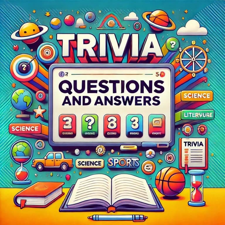 Trivia Questions and Answers Test Your Knowledge! Quiiiz